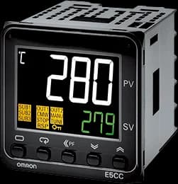 E5CC-RX3A5M-000 — 1/8 DIN, ngõ ra relay, 100-240VAC